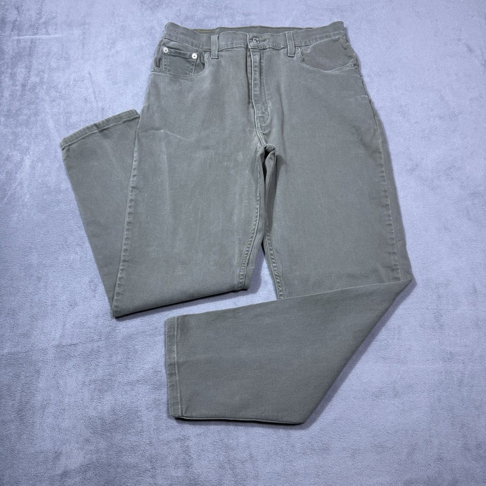 VINTAGE Levis 550 Jeans Womens 12 (28x28) Relaxed Taper Green Ranch Rodeo Farm
